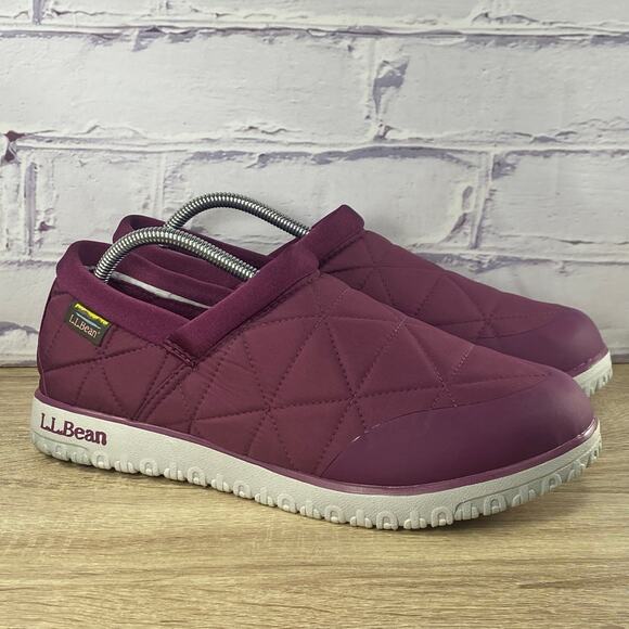 LL Bean Ultralight Purple Waterproof Slip On Shoes - Picture 1 of 8